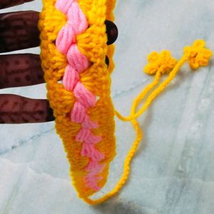 Handmade Woolen Hairband For Women