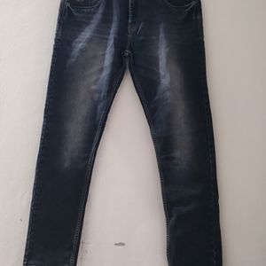 Faded Black Colored Jeans