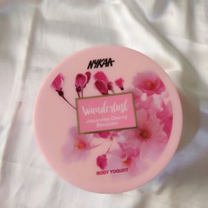 Nykaa Wanderlust Japnese Cherry Blossom Body Yogur