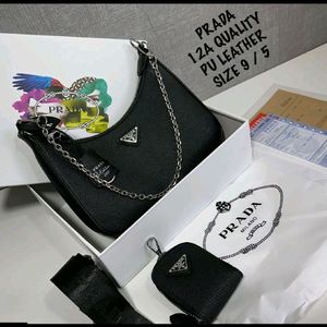 🆕️🔥 PRADA hanbag With Box