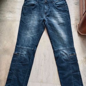 Roadster Blue Jeans With Down Pockets