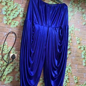 Beautiful blue colour Dhoti salwar