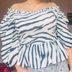 Zebra Top