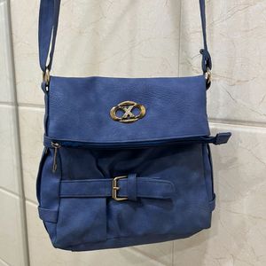 Blue Sling Bag