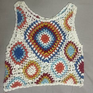 Multi Colour Knit Top