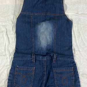 Denim Sleeveless Desss