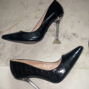 Black Heels Size 38