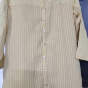 Beautiful Beige Kurta