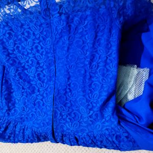 Blue Lace Dress