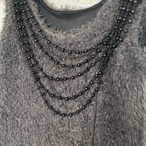 Fur Tunic Dress