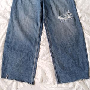 Freakins Denim Flared Jeans