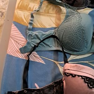 Combo Of Three Imported Fabric Bra