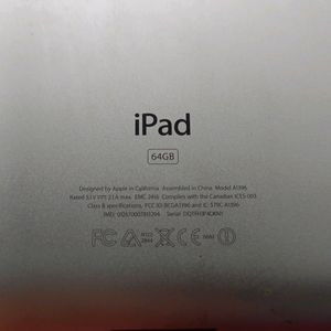 Apple iPad 64GB Model A1396 Not Working