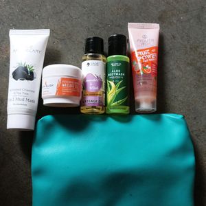 Smytten Pouch With 5 Gels For Body