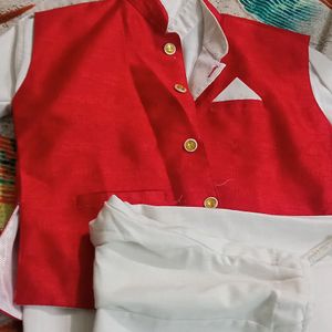 Boys Kurta And Pajama With Gacket