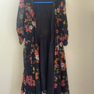 Nexus shrug Cum Wrap dress