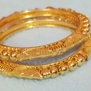 Gold Plated Bangles