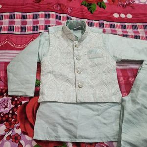 Serwani For Boy Frosted Mint Colour