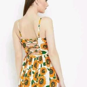 Sunflower White Yellow Dress