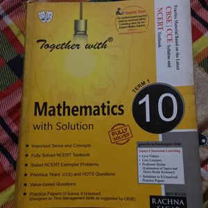 Maths Solved Question Paper NCERT For Class 10th