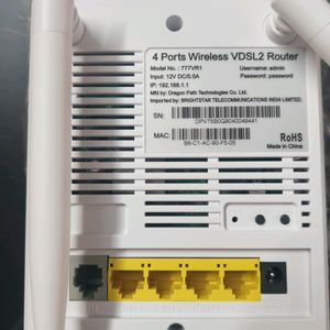 777VR1 Wifi Router VDSL Route