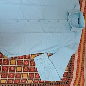 Cotton Shirt Cyan 👕