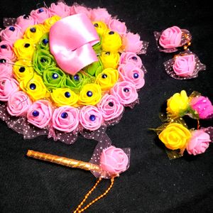 Laddu Gopal Dress Set Hare Krishna