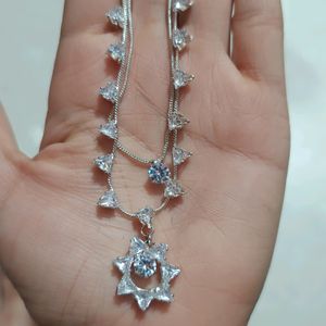 Beautiful Diamond Alloy necklace 💓