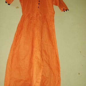 Anarkali Kurti With Front Side Cut Design