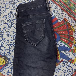 Blue Bootcut Denim Jeans