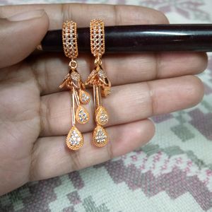 Beautiful Golden Earrings + One Freebies