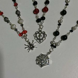 Gothic Spider Necklace - One Necklac