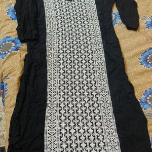 Women Black Daily Use Kurtis