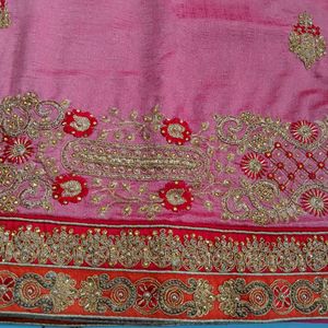 Bridal (4) Heavy Saree With Blouse