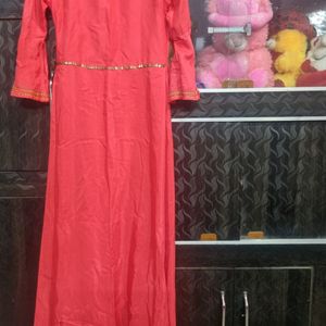 Full Length Anarkali Suit With Dupatta