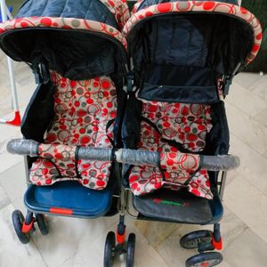 Price Drop — Twin Stroller/ Pram