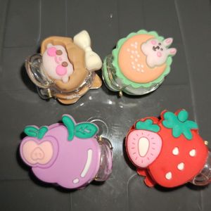 Quirky Hair Clips Set Of 4