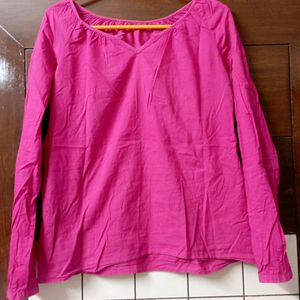 Cotton Pink Top