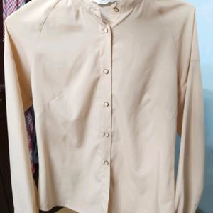 Shirt For Women Peach Color