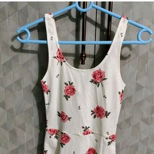 H&M Floral Skater Dress