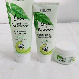Oriflame Love Nature Skin Care Kit🌿🍋