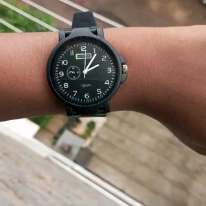 New With Tag Black Analogue Watch