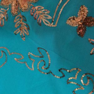 Beautiful Sequence Work Saree