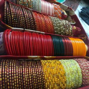 Glass Bangles With Box