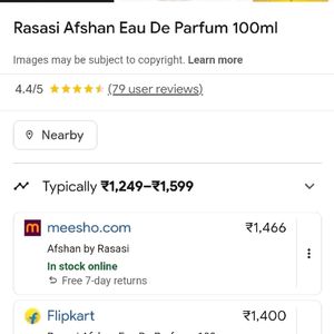 Alrassasi Afshan Perfume