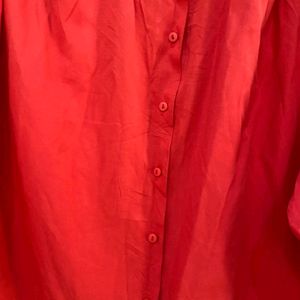 Red color shirt