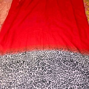 Red Saree