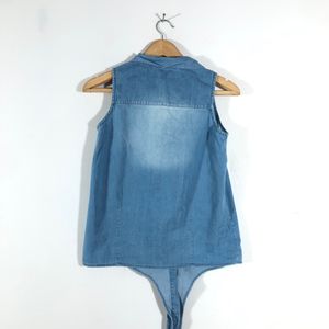 Blue Casual Top(Girl’s)