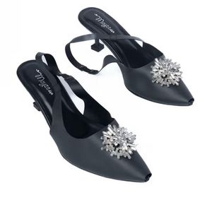 Cinderella Heeled  Black - Size 37