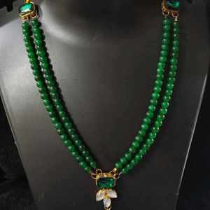 GREEN NECKLACE SET